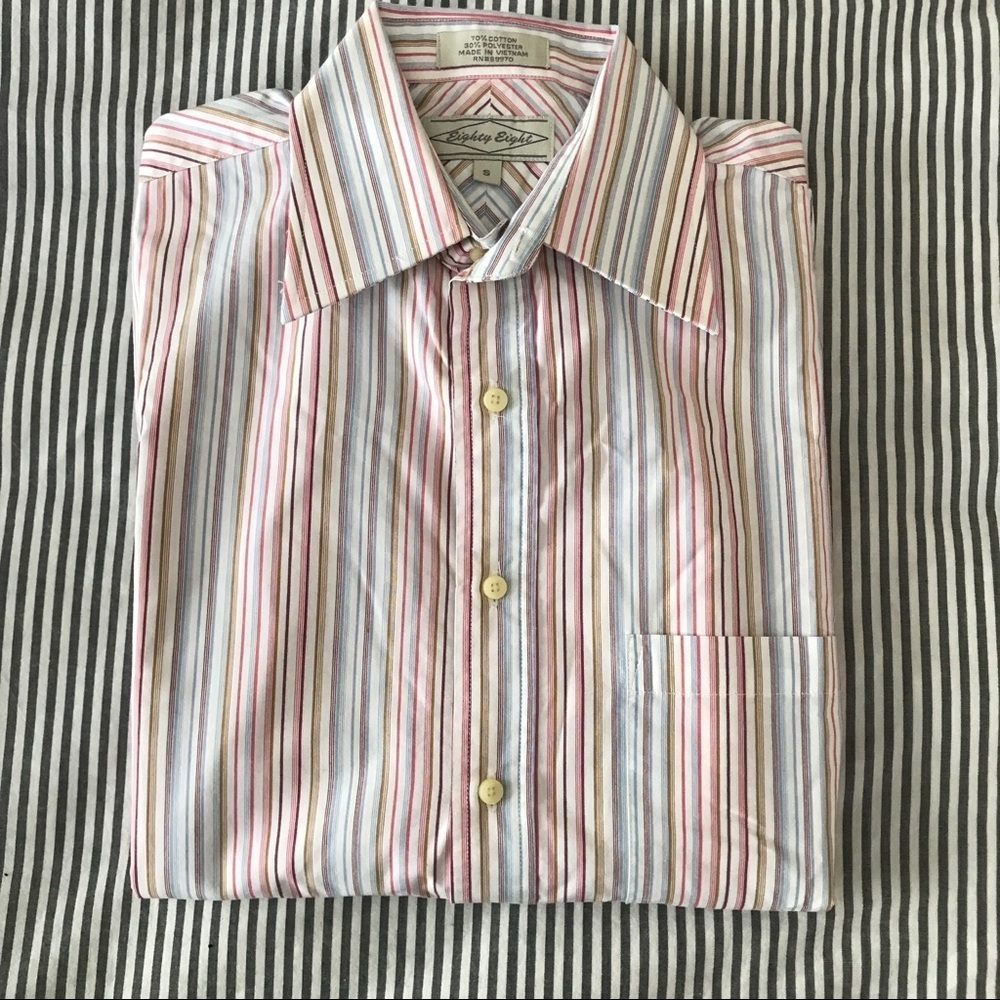 Vintage Eighty Eight Y2K Long Sleeve Men’s Shirt - Small